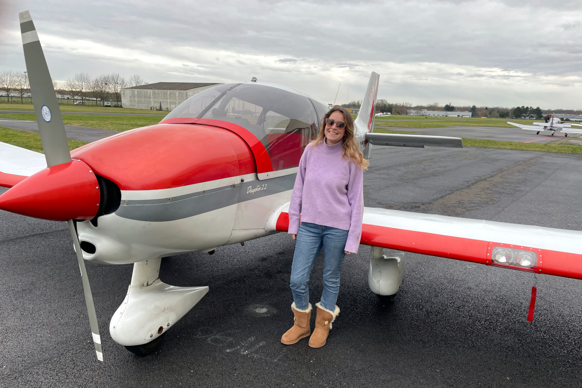 Marie après son lâché solo, 25 janvier 2024