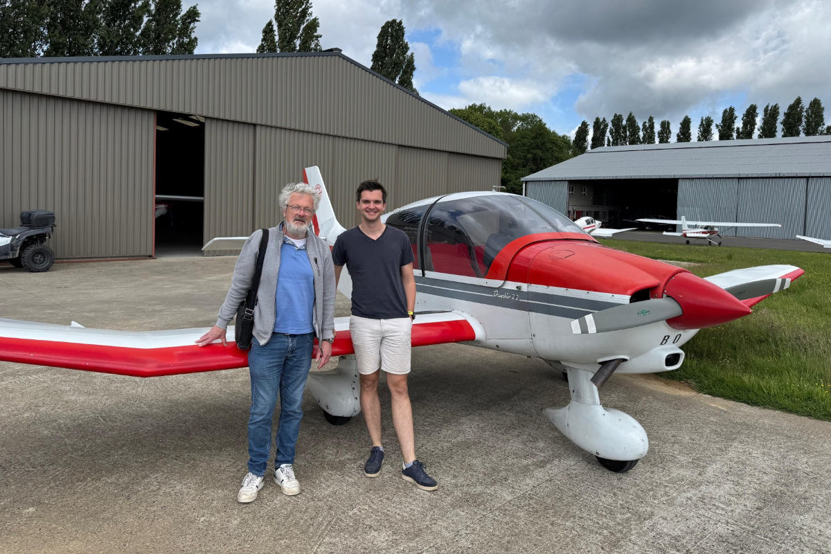 Arthur après son lâché solo, 26 mai 2025